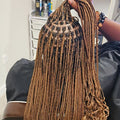 Small Knotless Braids