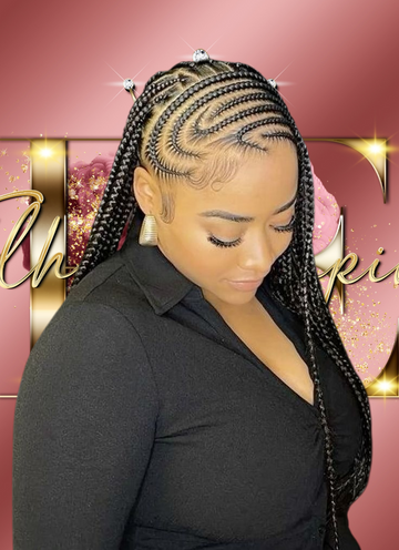 Lemonade Bohemian Fulani Braids