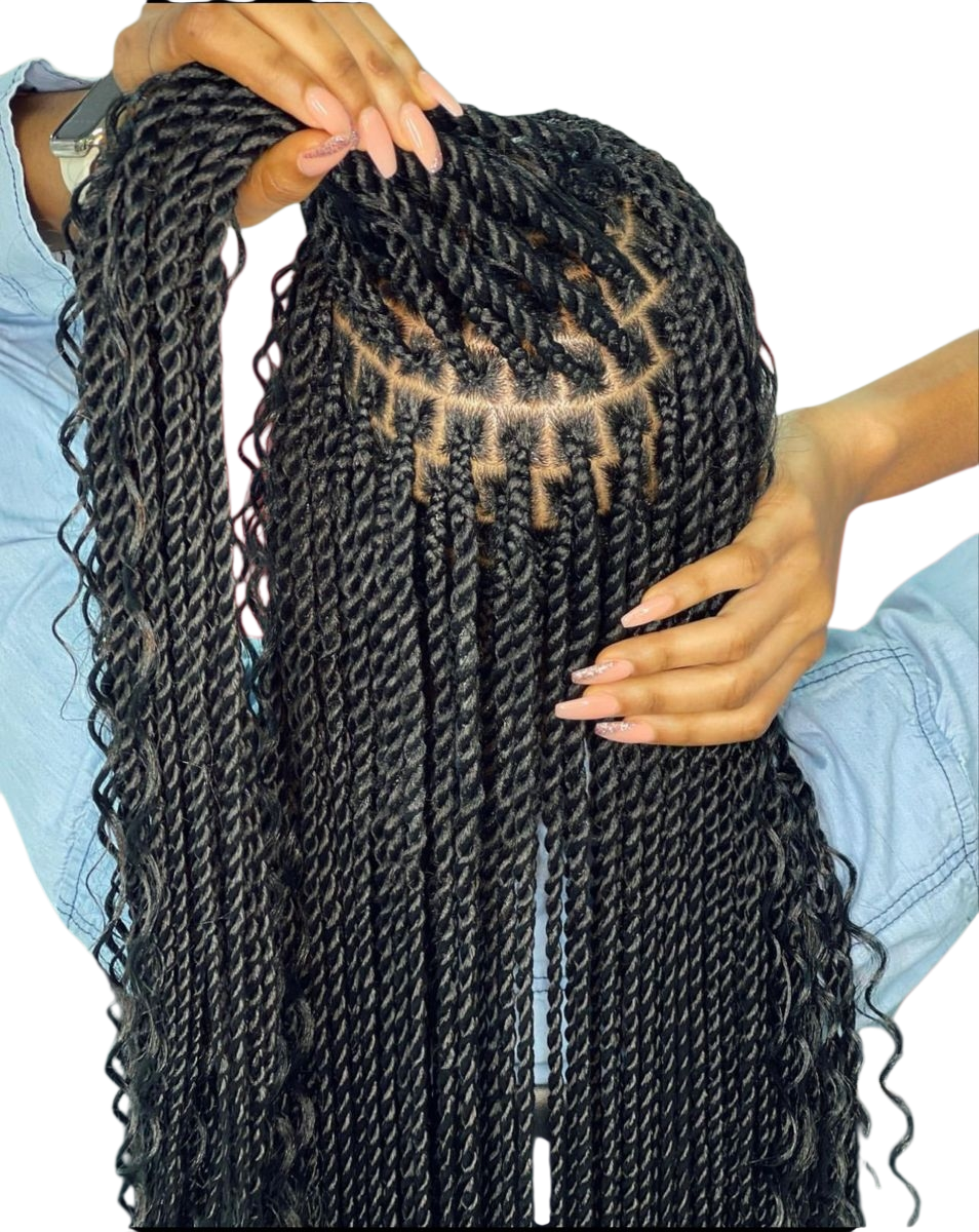 Jumbo Bohemian Knotless Braids