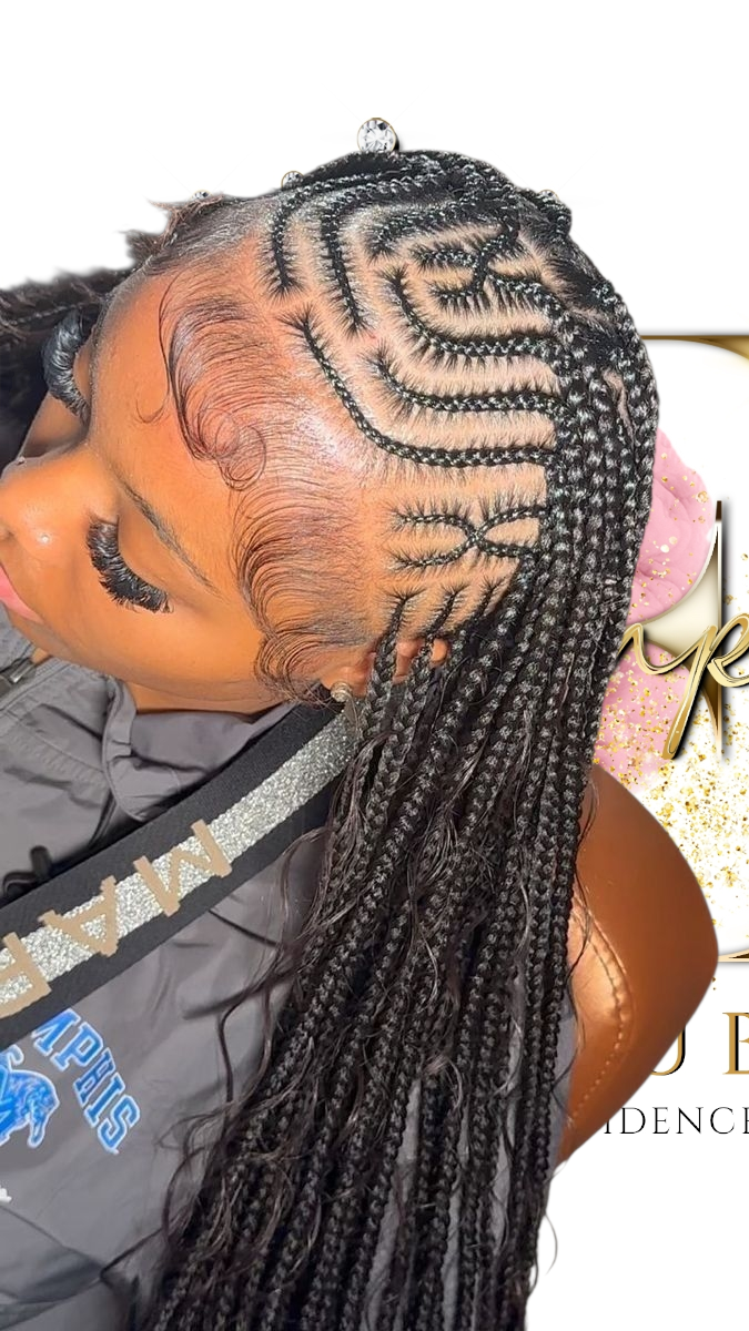 Tetris Fulani Bohemian Braids