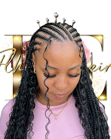 Traditional Fulani Bohemian Braids