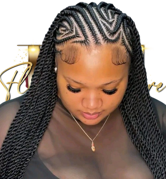 Traditional Fulani Bohemian Braids