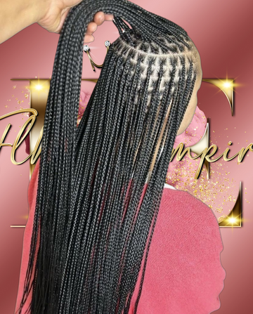 Xsmall Knotless Braids