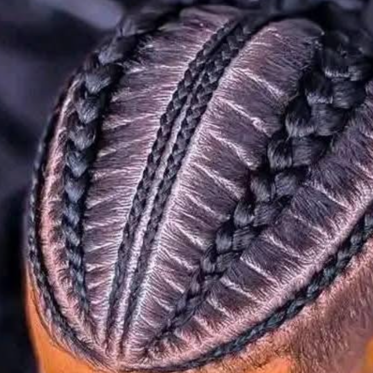 Cornrows Ponytail