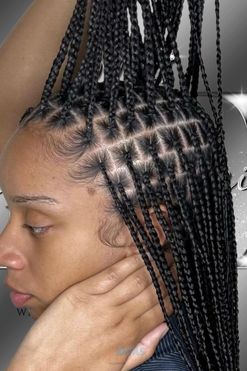 Small Knotless Braids