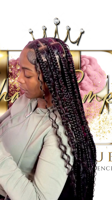Jumbo Bohemian Knotless Braids