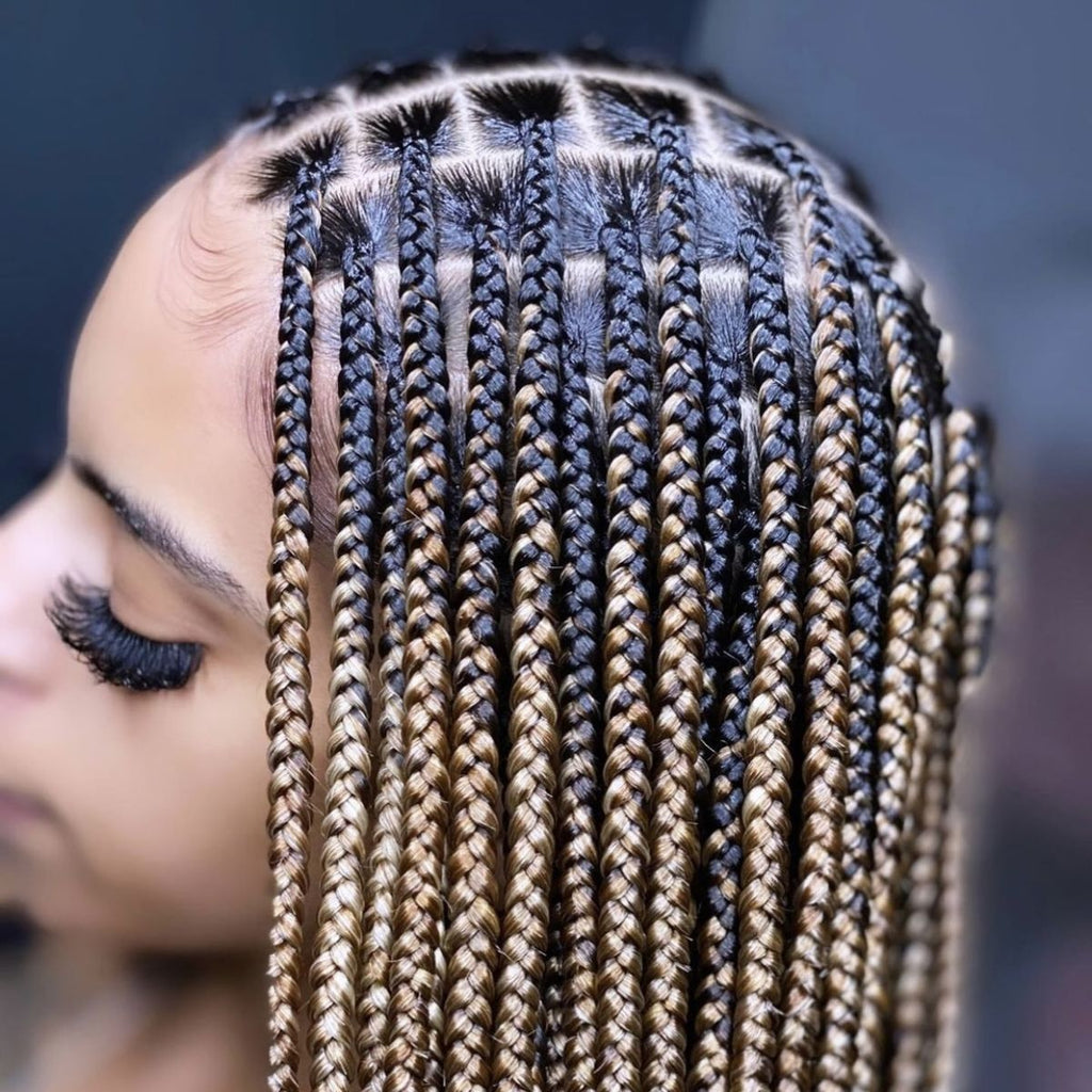 Medium Knotless Braids